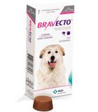 Bravecto Cães 40 a 56kg 1400mg MSD Antipulgas e Carrapatos - Braveco