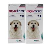 Bravecto Cães 40 a 56kg KIT 2 unid Antipulgas e Carrapatos MSD