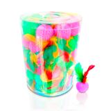 Brinquedo Bolas de Plástico com Penas - Americanpets
