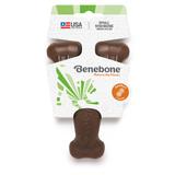 Brinquedo Cães Roer Benebone Wishbone Amendoim Pequeno