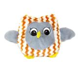 Brinquedo coruja de pelúcia com apito - 17,8 cm - Savana pet