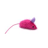 Brinquedo de Pelúcia Ratinho com Catnip Para Gato PetFit Rosa - Petfitstore