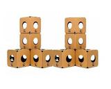 Brinquedo Gato Caixa Labirinto Cubo Box 08 Cubos - Moderno