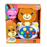 Brinquedo Para Bebe Piano Infantil Com Som Luz +06M Cachorro - Pica pau
