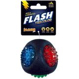 Brinquedo Para Cachorro Bola Tricolor Flash Jambo
