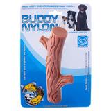 Brinquedo para Cachorro Buddy Toys Graveto de Nylon Marrom