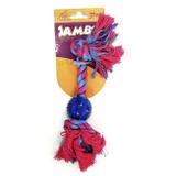 Brinquedo Para Cachorro Corda Com Bola Mordedor Média - Jambo