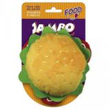 Brinquedo Para Cachorro Mordedor Pelúcia Food Hambúrguer - Jambo