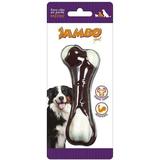 Brinquedo Para Cachorro Osso Nylon Flavor Skin Carne Jambo