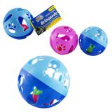 Brinquedo para Gato Bola com Guizo 9,5cm de Ø - Ref. PET-410 - Western pet