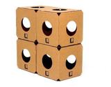 Brinquedo Para Gato Cama Toca De Gatos Casa Cubo Papelao Kit - Moderno
