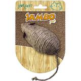 Brinquedo Para Gato Palha Rato Mouse Natural Jambo