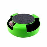 Brinquedo para gato pegue o ratinho roda com rato e arranhador western