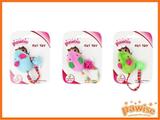 Brinquedo para Gato Ratinho c/ CATNIP Brinde 1 Bolinha Pawise