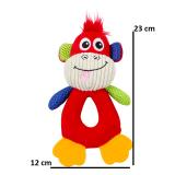Brinquedo Pelúcia Macaco c/ Apito Ganhe BRINDE Pawise