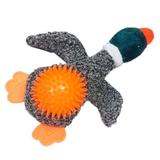 Brinquedo Pelúcia Pet Pato Bola Sonora Cães - T petz