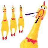 Brinquedo Pet Frango Galinha Para Morder Borracha - Rb