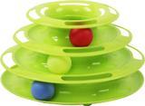 Brinquedo Torre Interativa P/ Gatos - Ganhe 1 Bolinha Pawise