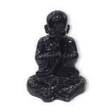 Buda grande preto enfeite envernizado - Mais az desing