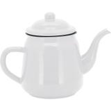 Bule Esmaltado Tradicional Branco 1L - Yazi