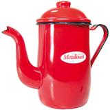 Bule Esmaltado Vermelho Metallouça 1,25 Litros