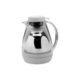 Bule Térmico com Gatilho Retrô Cristal 700 ml Branco - Coza - Brinox