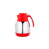 Bule Térmico Inox 700ml com Gatilho Brinox Vermelho