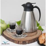 Bule Térmico Invicta Wave 1 Litro Aço Inox Inquebrável - 100% Aço Inox