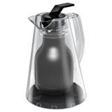 Bule Termico Milan Crystal 0,5l Preto Euro Home