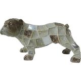 Bulldog de resina - 39x18x21 cm - Btc decor