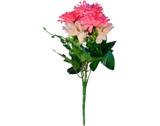 Buquê Artificial Crisantemo Rosa 35 cm - Kasa cia