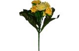 Buquê Artificial Rosa Amarela 28 cm - Kasa cia