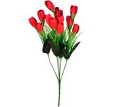 Buquê Artificial Tulipa Vermelha 35 cm - Kasa cia