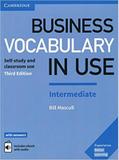 Business vocabulary in use intermediate book with answers and enhanced ebook - 3rd ed - Cambridge university