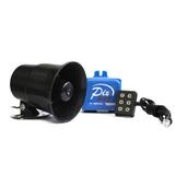 Buzina Eletrônica Automotiva Siri 12V - Pixtar