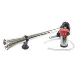 Buzina Vetor Vt301c C/ 1 Corneta Cromada 47cm Compressor 12v - Vto