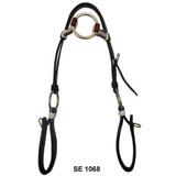 Cabeçada para cavalgada de mula em couro argolada luxo oferta - Selaria edercouro