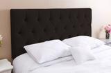 Cabeceira Casal para Cama Box Estofada Paris 1.40m Suede Tabaco - Estilo
