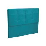 Cabeceira Casal Queen Cama Box 160 cm London Turquesa - JS Móveis