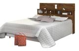 Cabeceira Casal Queen Size 1,60 Florença Malbec - Vitamov