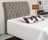 Cabeceira Estofado Quarto Viena Queen 160 cm - Artnossa estofados