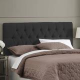 Cabeceira Intense Casal 1.4 Suede Preto - LH Móveis - Lh moveis