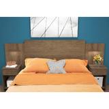 Cabeceira para Cama Box Casal com 2 Criados Mudos Barbara Terraro - MoveMax