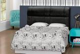 Cabeceira para cama Casal 160 cm Eros - Preto - Matrix