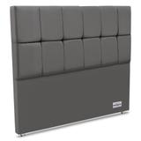 Cabeceira Piave Veluto Cinza Casal 140 cm (LARG) - 52201 - Ortobom