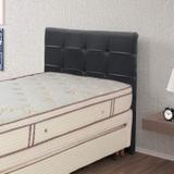 Cabeceira Solteiro 90cm Clean Simbal Preto