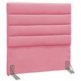 Cabeceira Solteiro Greta 90 cm Suede Rosa - D'Monegatto - Dmonegatto