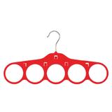 Cabide de Veludo p/ Cachecol Vermelho - Arthouse