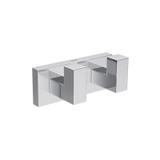 Cabide Duplo Deca Quadratta 2062 C83 Cromado