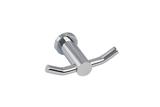 Cabide duplo solution cromado - Crismoe
